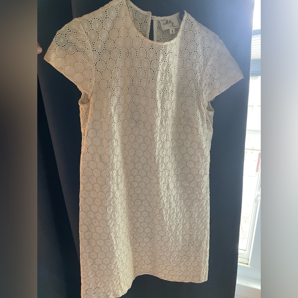 Vintage Milly cotton lace sheath dress